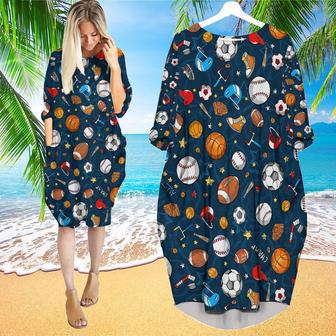 Love Balls Love Sport Life Long Sleeve Midi Dress | Newhawaiianshirts