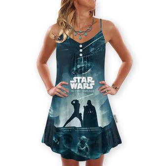 Star Wars The Empire Strikes Back - V-Neck Sleeveless Cami Dress | Newhawaiianshirts CA