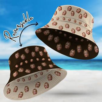 Custom Bucket Hat Double-Side-Wear Reversible Summer Beach Sun Hats | Newhawaiianshirts AU