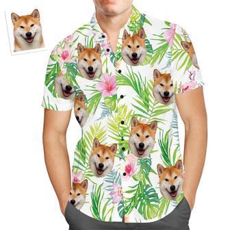 Custom Face Hawaiian Shirt Funny Pet Vintage Beach Shirt Gift For Men | Newhawaiianshirts AU