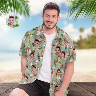 Custom Face Hawaiian Shirt Men's All Over Print Aloha Shirt Gift - Retro Style | Newhawaiianshirts AU