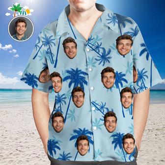 Custom Face Hawaiian Shirt Men's All Over Print Golf Hawaiian Shirt | Newhawaiianshirts DE