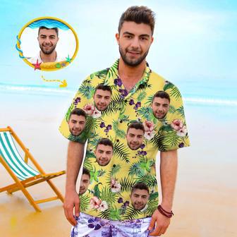 Custom Face Shirt Men's Hawaiian Shirt | Newhawaiianshirts AU