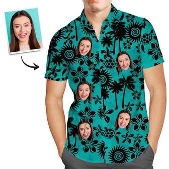 Custom Face Shirt Men's Hawaiian Shirt Sea Turtle | Newhawaiianshirts AU