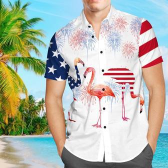 Custom Face Shirt Personalized Text Men's Hawaiian Shirt Men's Hawaiian Shirt Independence Day | Newhawaiianshirts DE