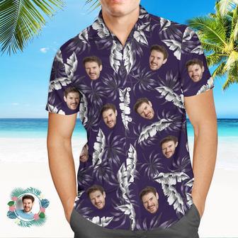 Custom Hawaiian Shirts Colorful Leaves Aloha Beach Shirts | Newhawaiianshirts CA