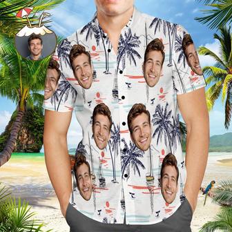 Custom Photo Chinoiserie Hawaiian Shirt, Summer Holidays Camp Shirt | Newhawaiianshirts AU