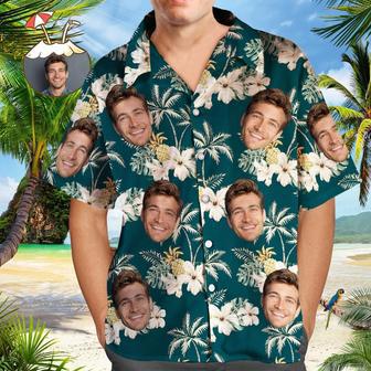 Custom Photo Funky Vintage Hawaiian Shirt Casual Button-Down Short Sleeve Unisex | Newhawaiianshirts CA