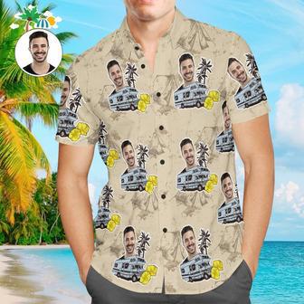 Custom Photo Men Hawaiian Shirts Personalized Hawaiian Shirts For Men Rv Travel | Newhawaiianshirts