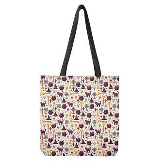 Halloween Festival Pattern Print Tote Bag | Newhawaiianshirts CA