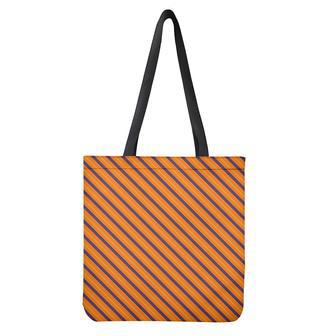 Halloween Line Pattern Print Tote Bag | Newhawaiianshirts AU