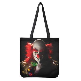 Halloween Smiling Clown Print Tote Bag | Newhawaiianshirts