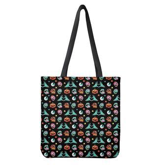 Halloween Zombie Pattern Print Tote Bag | Newhawaiianshirts DE