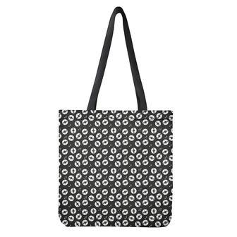 Hand Drawn Vinyl Record Pattern Print Tote Bag | Newhawaiianshirts UK