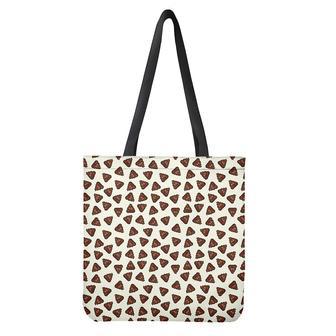 Happy Poop Pattern Print Tote Bag | Newhawaiianshirts