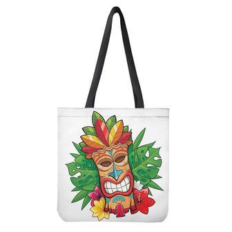 Hawaiian Tiki Print Tote Bag | Newhawaiianshirts AU