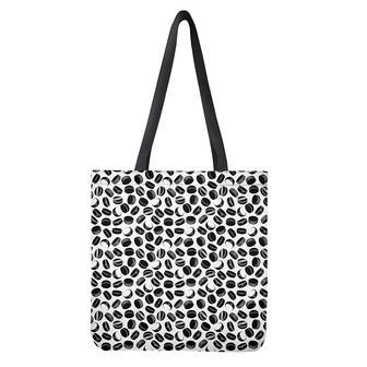 Hockey Puck Pattern Print Tote Bag | Newhawaiianshirts