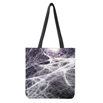 Horror Cobweb Print Tote Bag | Newhawaiianshirts CA