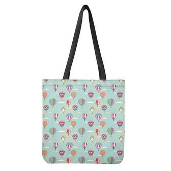 Hot Air Balloon Pattern Print Tote Bag | Newhawaiianshirts AU