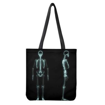 Human Skeleton X-Ray Print Tote Bag | Newhawaiianshirts