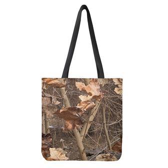 Hunting Camo Pattern Print Tote Bag | Newhawaiianshirts UK