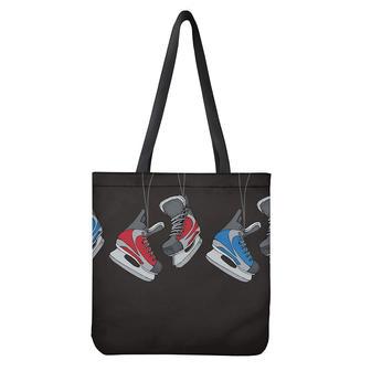 Ice Hockey Skates Print Tote Bag | Newhawaiianshirts UK