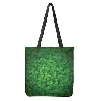 Irish Clover St. Patrick's Day Print Tote Bag | Newhawaiianshirts CA