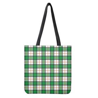 Irish Tartan St. Patrick's Day Print Tote Bag | Newhawaiianshirts