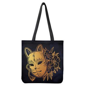 Japanese Fox Mask Print Tote Bag | Newhawaiianshirts