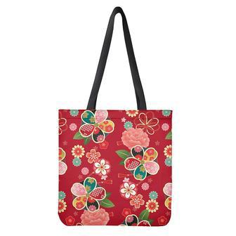 Japanese Kimono Pattern Print Tote Bag | Newhawaiianshirts AU