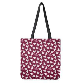 Japanese Origami Crane Pattern Print Tote Bag | Newhawaiianshirts CA