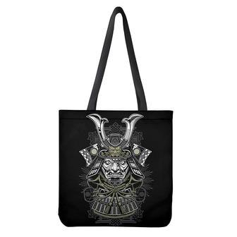 Japanese Samurai Warrior Print Tote Bag | Newhawaiianshirts CA