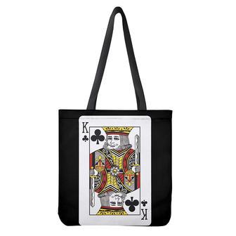 King Of Clubs Playing Card Print Tote Bag | Newhawaiianshirts