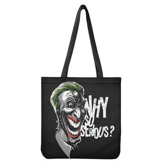 Laughing Joker Why So Serious Print Tote Bag | Newhawaiianshirts AU