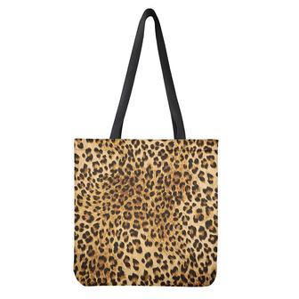 Leopard Pattern Print Tote Bag | Newhawaiianshirts DE