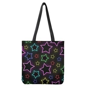 Lights Star Pattern Print Tote Bag | Newhawaiianshirts AU