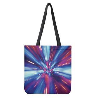 Lightspeed Vortex Print Tote Bag | Newhawaiianshirts DE