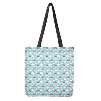 Little Angel Pattern Print Tote Bag | Newhawaiianshirts