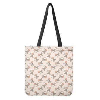 Little Rat Pattern Print Tote Bag | Newhawaiianshirts