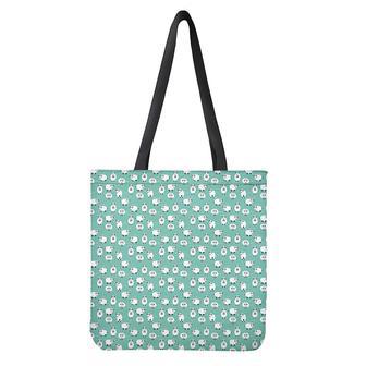 Little Sheep Pattern Print Tote Bag | Newhawaiianshirts DE