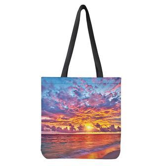 Maldives Sunset Print Tote Bag | Newhawaiianshirts DE