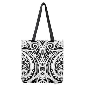 Maori Tribal Tattoo Pattern Print Tote Bag | Newhawaiianshirts AU