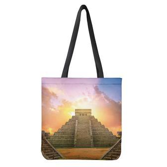 Mayan Civilization Print Tote Bag | Newhawaiianshirts