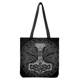 Mjolnir Hammer Of Thor Print Tote Bag | Newhawaiianshirts