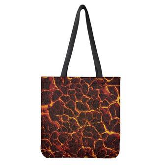 Molten Lava Print Tote Bag | Newhawaiianshirts UK