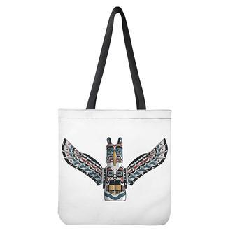 Native American Eagle Totem Print Tote Bag | Newhawaiianshirts