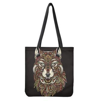 Native American Wolf Spirit Animal Print Tote Bag | Newhawaiianshirts