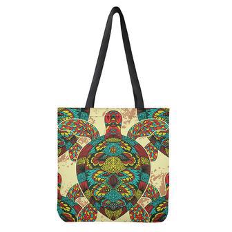 Native Bohemian Sea Turtle Print Tote Bag | Newhawaiianshirts AU