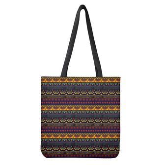 Native Tribal Indian Pattern Print Tote Bag | Newhawaiianshirts CA