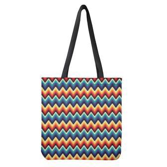 Native Tribal Inspired Pattern Print Tote Bag | Newhawaiianshirts